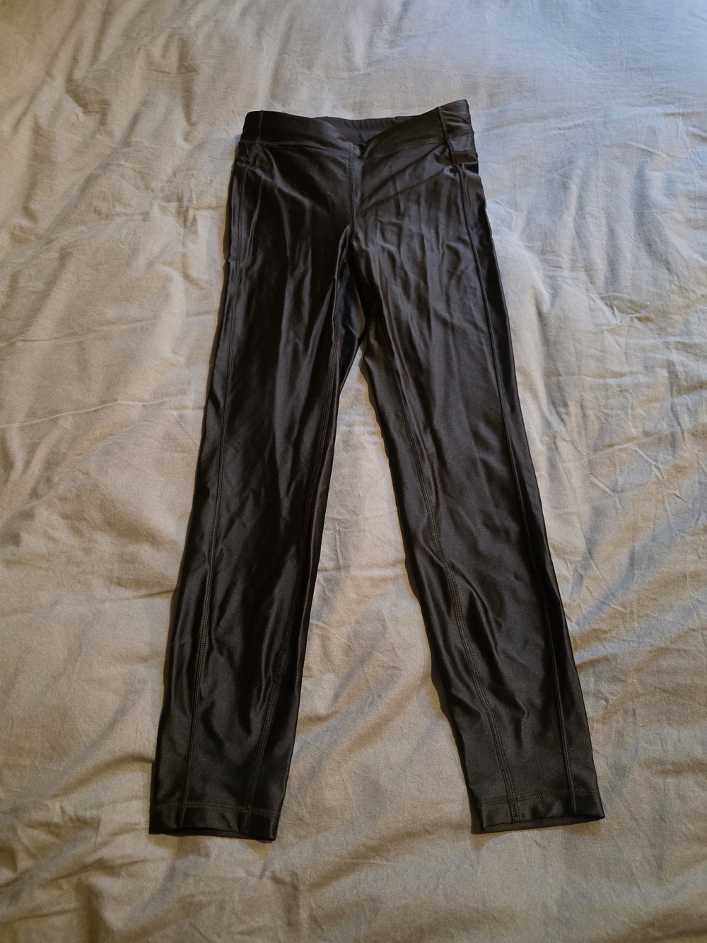 lululemon athletica Black Shiny Leggings